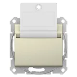 Выключатель Schneider Electric Sedna, выкл. карточный, бежевый