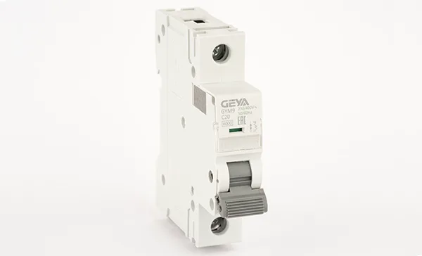 Авт. выключатель GYM9-1P-20C, 1P, 20A, хар-ка C, 6kA, 1M