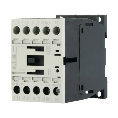 Контактор DILM9-10(230V50/60HZ), 3P, 9A, 4 кВт(AC-3, 400 VAC), 1NO, управление 230V50/60HZ