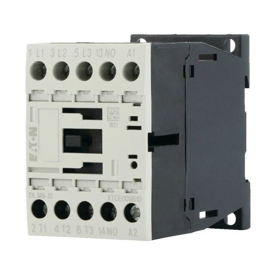 Контактор DILM9-10(230V50/60HZ), 3P, 9A, 4 кВт(AC-3, 400 VAC), 1NO, управление 230V50/60HZ