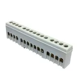 Клеммник Morek для фазы A15H 1P 15x1,5_16mm² Cu, 63A, 690V, серый, IP20