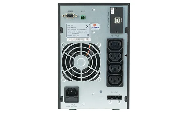 ИБП Kehua KR11 Plus, 1000VA/900W, ЖК-дисплей, встроенные АКБ, 4×IEC320 C13
