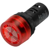Сигнализатор звуковой ND16-22F Φ22 мм красный АС/DC24В (R)