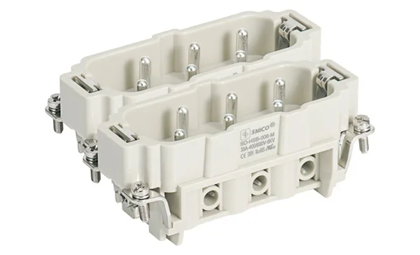 Вставка контактная, размер H32B, тип вилка, 12P+PE, 35A, 400/690V, винтовой зажим