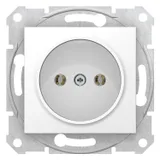 Розетка Schneider Electric Sedna, б/з б/ш, белый