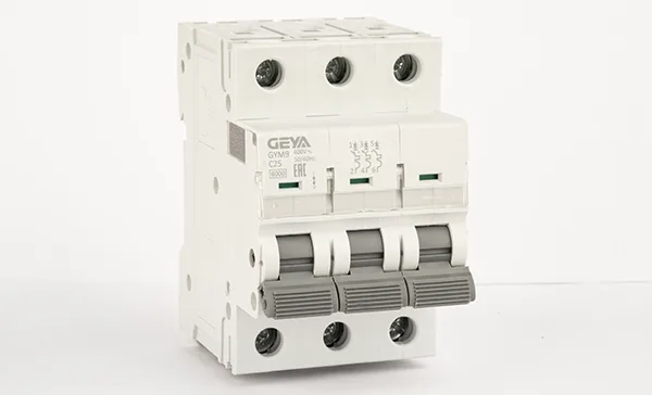 Авт. выключатель GYM9-3P-25C, 3P, 25A, хар-ка C, 6kA, 3M