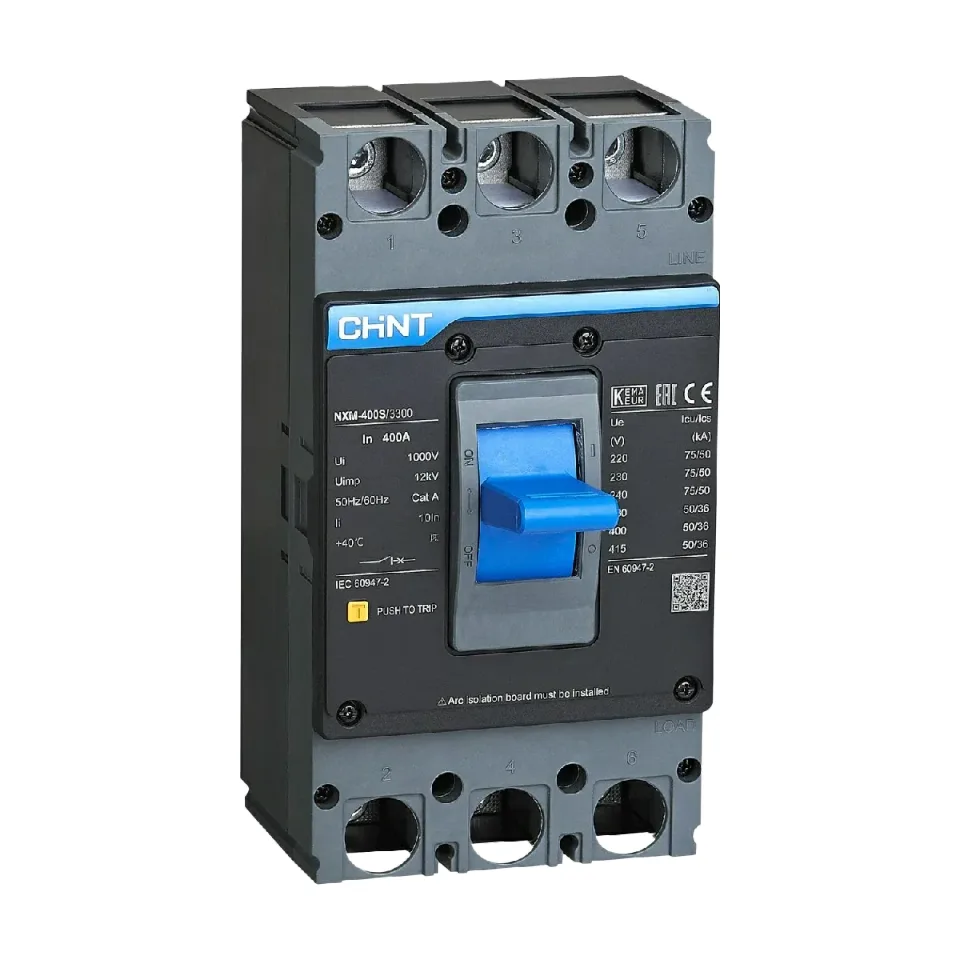 Авт. выкл. NXM-400H/3Р 400A 70кА (CHINT)