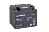 Батарея аккумуляторная Acumax AML40-12, 12V/40Ah, 170x197x165 HxLxW, 13.2kg, 10-12лет