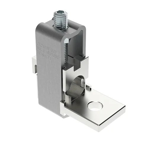 Коннектор Morek OL300-2 для присоеднинения Al и Cu проводников 2x185_300mm² к плоским шинам, Al/Cu 800/800A, 690V