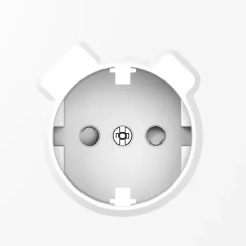 Накладка для розетки Schuko с зарядным устройством USB A+C, со шторками 16A 250В, глянцевый белый, серия S08