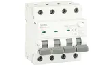 Дифф. авт. выключатель GYR9NM-C32-30mA, 3P+N, 32A, хар-ка C, 6 kA, 30mA, тип A, 4M