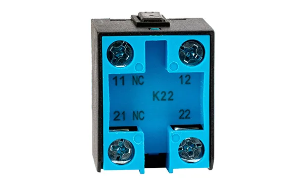 Блок контактов, 2NC, 3A 240V AC-15, для L1/L2/L3/L5/L51/L52/L53/L54