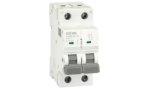 Авт. выкл. GYM9HDC-2P-6C, 2P, 6A, хар-ка C, 6kA, 250VDC, 2M
