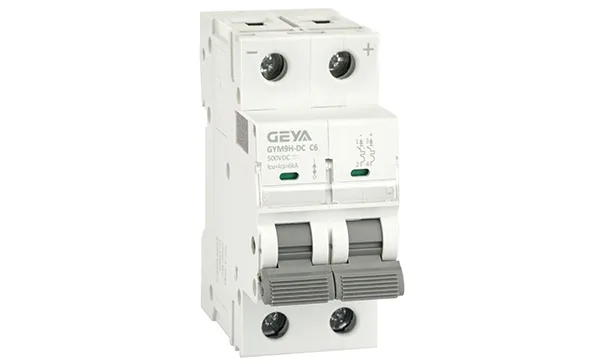 Авт. выкл. GYM9HDC-2P-6C, 2P, 6A, хар-ка C, 6kA, 250VDC, 2M