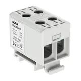 Клемма Morek OTL50-2 серая, 2xAl/Cu 1,5_50mm², 160(CU)/145(AL)A на клемму, 1000V, винтовые зажимы