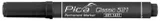 Маркер перманентный PICA Classic 520 / черный