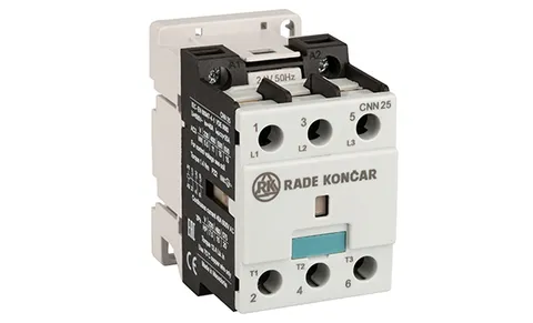 Контактор CNN 25 00 24V 50Hz, 3P, 25A/(40A по AC-1), 11kW(400VAC), 24VAC