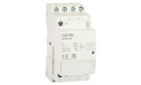 Контактор модульный GYHC-4P, 25A, 4NO, 24VAC/DC, 2M