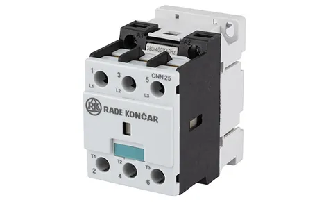 Контактор CNN 25 00 380/400V 50Hz, 3P, 25A/(40A по AC-1), 11kW(400VAC), 380/400VAC