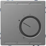 Термостат Schneider Electric D-Life, терморегулятор с центр. пл. с перекл. конт.230В, нерж. сталь, SD