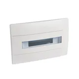 Щиток встраив. Practibox 12М, IP40, белая дверь с прозр. окошком, с клеммами N+PE