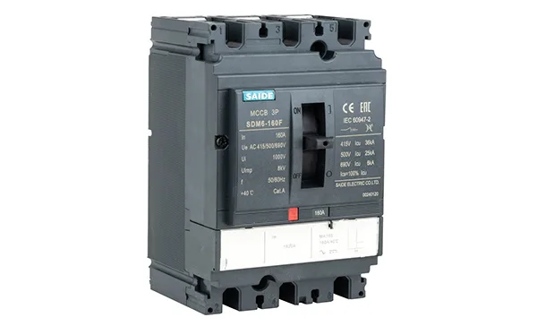 Авт. выключатель SDM6-100F 3P, In=80A, MA без тепловго расцепителя, Ii=12In, Icu/Ics=36kA/400V
