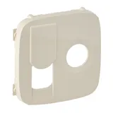 Valena Allure - Лицевая панель розетки TV-RJ45, слоновая кость