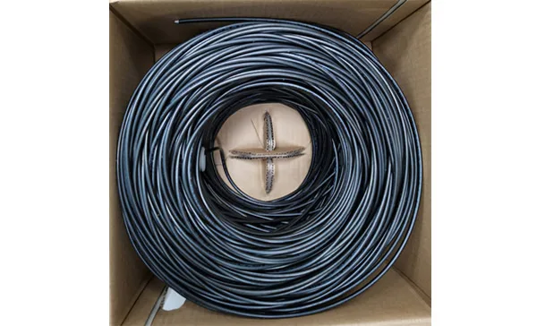 Кабель UTP 5e 4x2x24AWG, copper, outdoor PE 305m drum