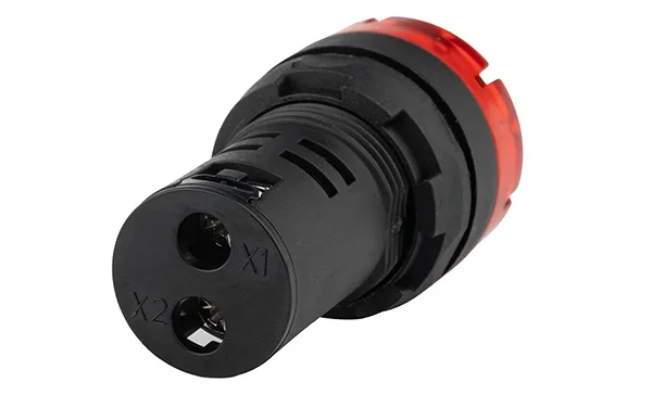 Акустическое сигнальное устройство (зуммер) AD116-22DS/MFS, 24VAC/DC, красный миг. LED, 22mm, IP50
