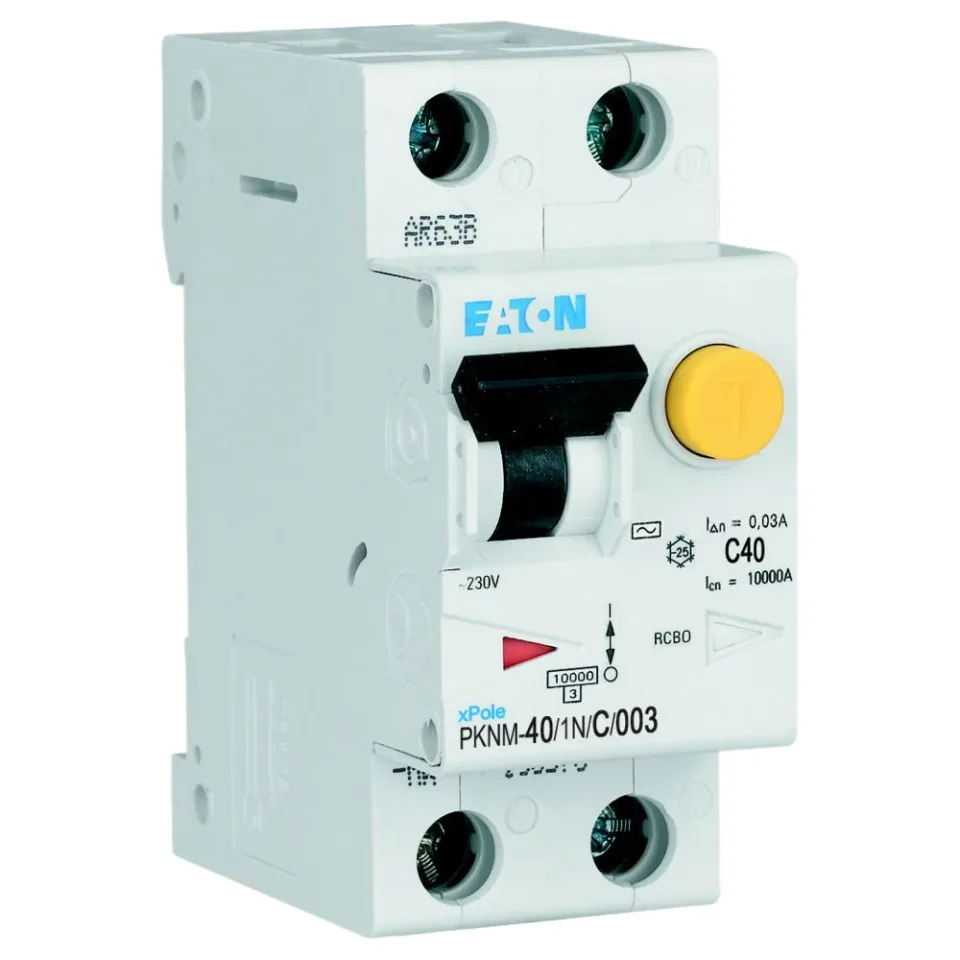 PKNM-40/1N/C/003-MW, Дифференциальный автоматический выключатель