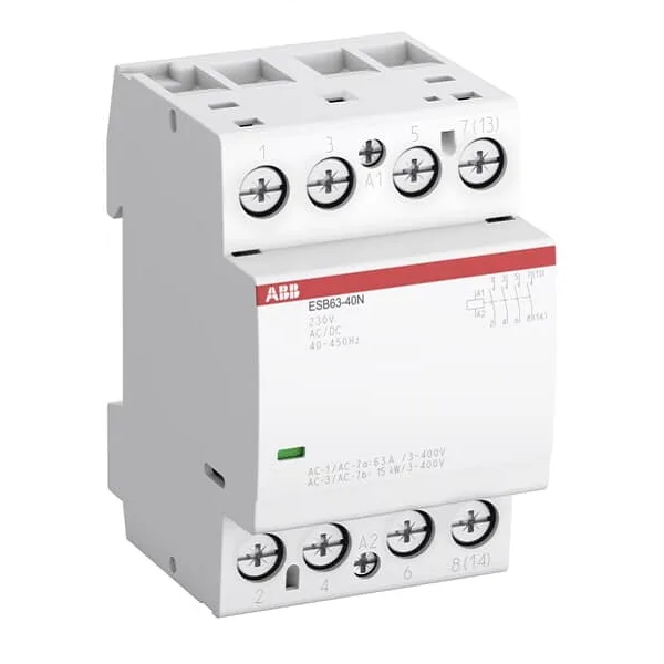 Контактор модульный ESB63-11N-06, 63A, 1NO+1NC, 230VAC/DC, 3M