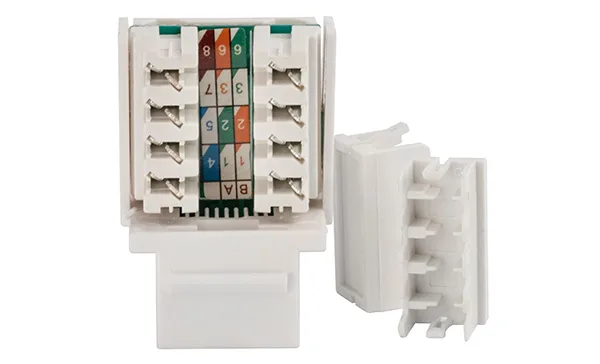 45X45 - Коннектор RJ-45 cat.5e Keystone, UTP