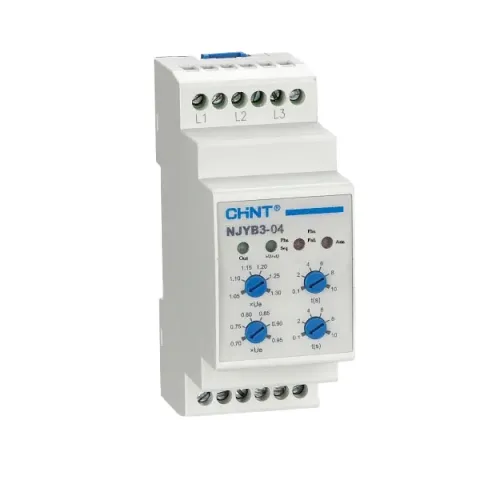 Реле контроль фаз NJYB3-15 AC220V (R)