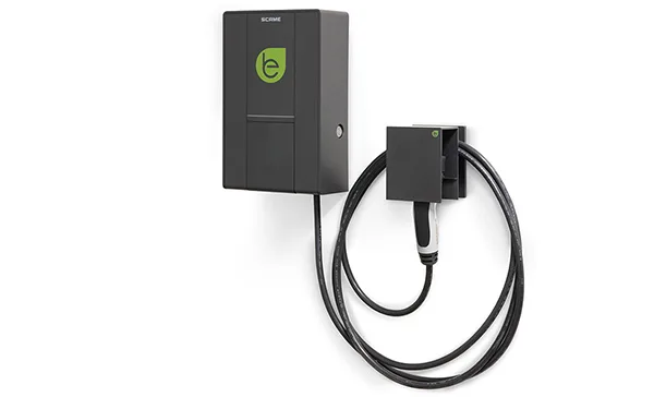 Зарядное устройство BE-W, Тип1, 7.4kW (32A, 230VAC 1P+N+E), с кабелем 4m, антрацит, 235x370x115mm, IK08, IP54