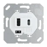 USB зарядное устройство, 3.1A тип A, С белый
