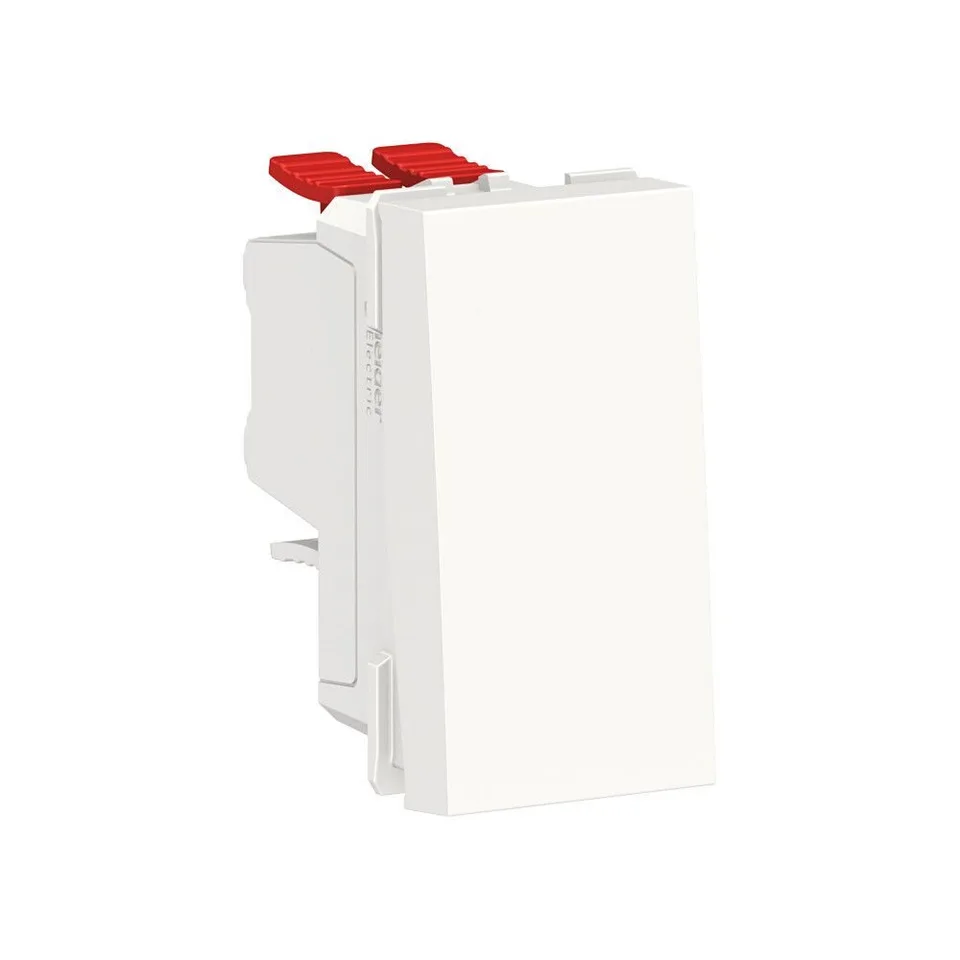 Выключатель Schneider Electric Unica, MODULAR переключатель 1-клавишный, перекрест, схема 7, 10 AX, 250 В, белый