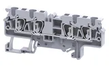 Клемма проходная CX4/4 /6x86,2mm, пружинная, 4 присоед., 4(max 6)mm2, 32A, 1000V, серая