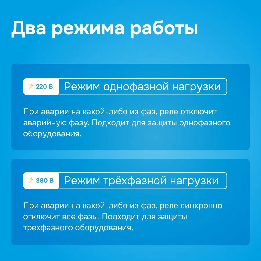 Реле напряжения Welrok D6-40 red