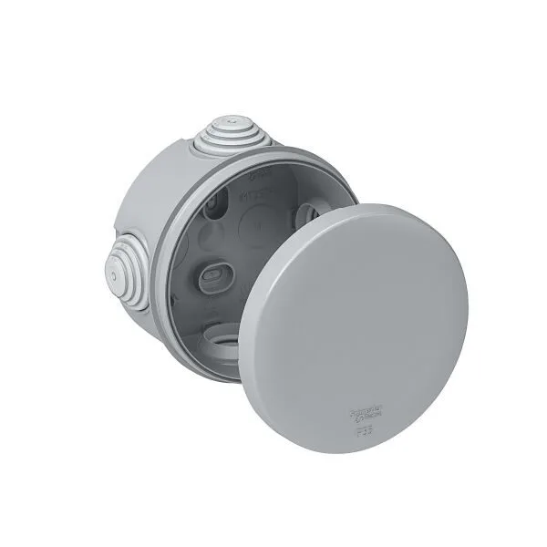 Распаячная коробка Systeme Electric, распределительная открытой установки 80X40