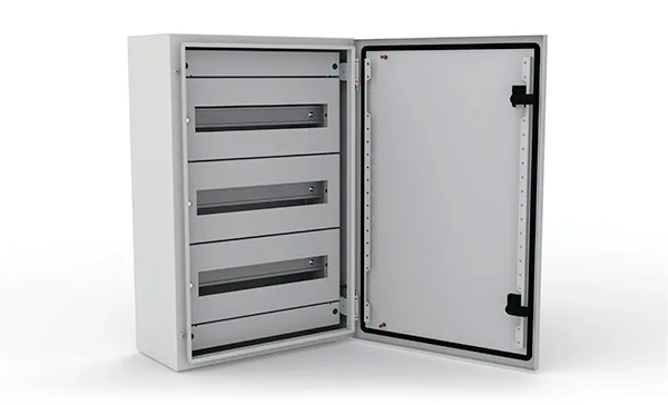 Набор для преобразования щита EC 1000x800 (ВxШ) в модульный 6x36M, RAL7035