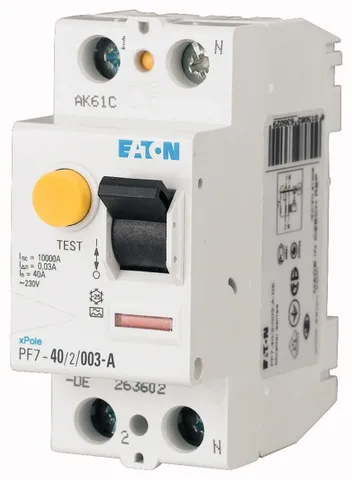 УЗО PF7-100/2/003-G/A, 2P, 100A, 10kA, 30mA, тип G/A, 2M