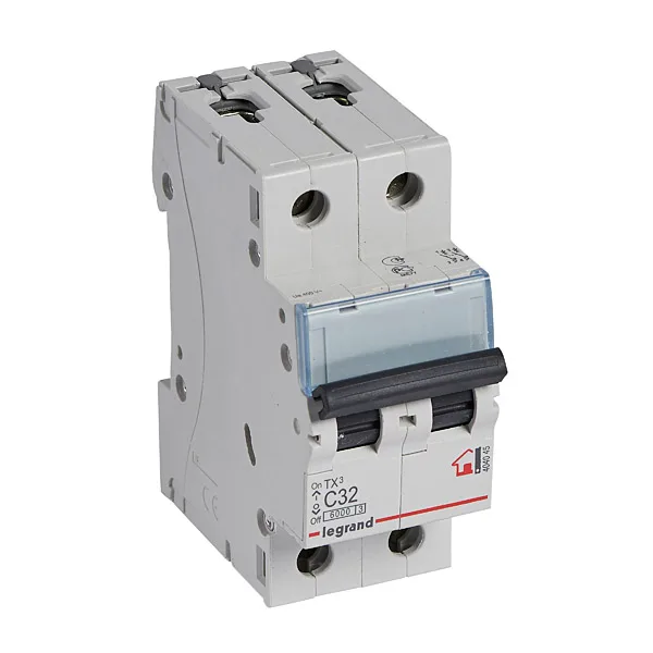 Авт. выключатель TX3, 2P, 32A, хар-ка C, 6kA, 2M