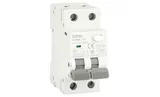 Дифф. авт. выключатель GYR9NM-C25-30mA, 1P+N, 25A, хар-ка C, 6 kA, 30mA, тип A, 2M