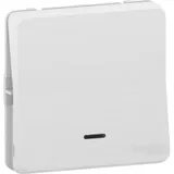 Выключатель Schneider Electric Mureva, S, кнопочный с подсветкой, механизм, белый, IP55