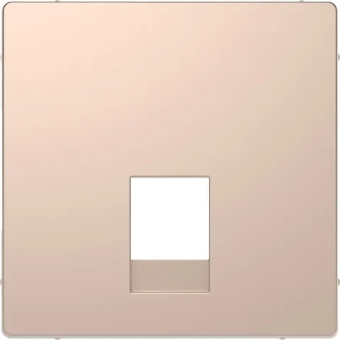 Лицевая панель Schneider Electric D-Life, центральная накладка для розетки 2-ной RJ11/RJ12, шампань, SD