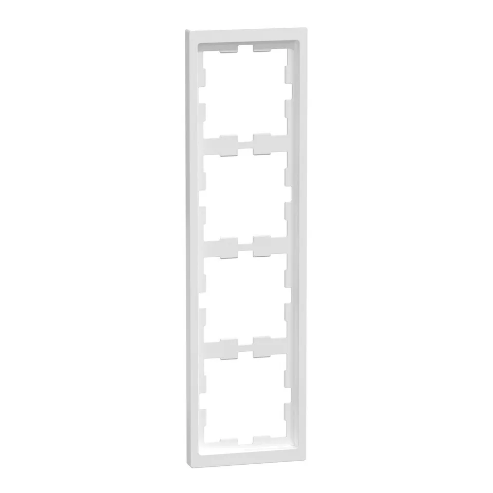 Рамка Schneider Electric D-Life, 4-постовая, бел. лотос