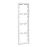 Рамка Schneider Electric D-Life, 4-постовая, бел. лотос
