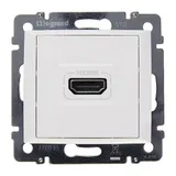 Valena - Розетка HDMI для аудио/видеоустройств, белая