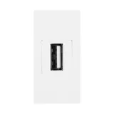 Noen - Розетка USB 2.0, двойной разъем, Type A, 1М, белая