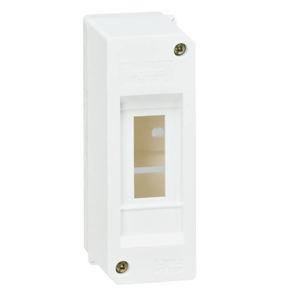 Коробка Mini S на 2 модуля, 140x52x68мм, IP30, без клемм N+PE